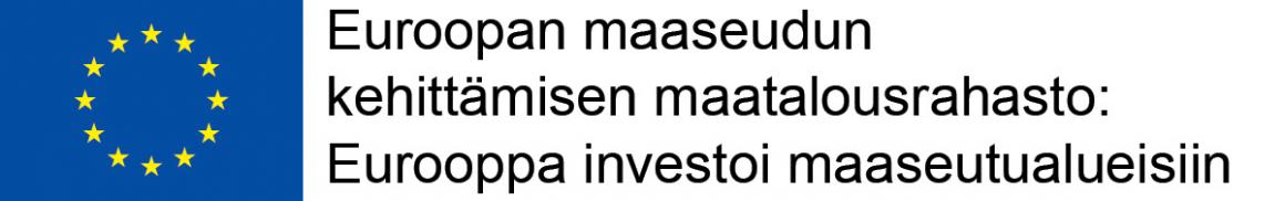 Euroopan maaseudun kehittämisen maatalousrahasto logo.