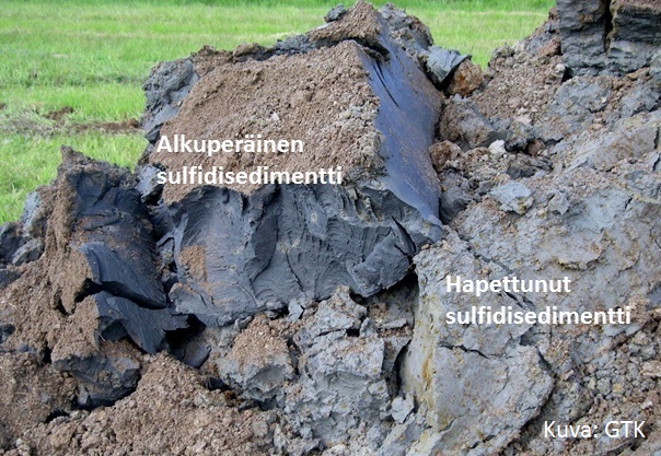 Happamat sulfaattimaat.