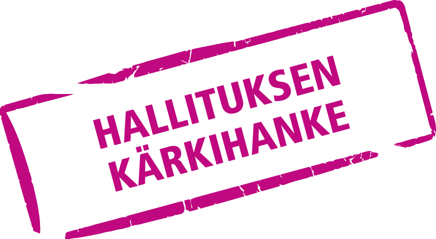 Viivytys-hankkeen logo.