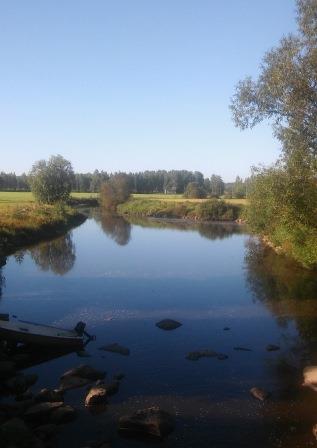 Maisema Pylväsojalta.